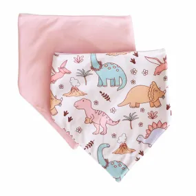 Dolly's Dinos 2pc Bandana Bibs
