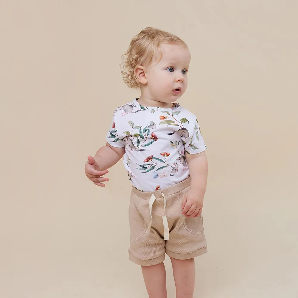 Easter Bilby Short Sleeve Organic Bodysuit