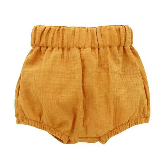Emerson & Friends Gauze Baby Bloomers - Mustard