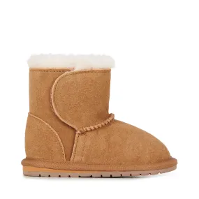 EMU Australia - Baby/Toddler Classic Flex Sole Booties, Chestnut