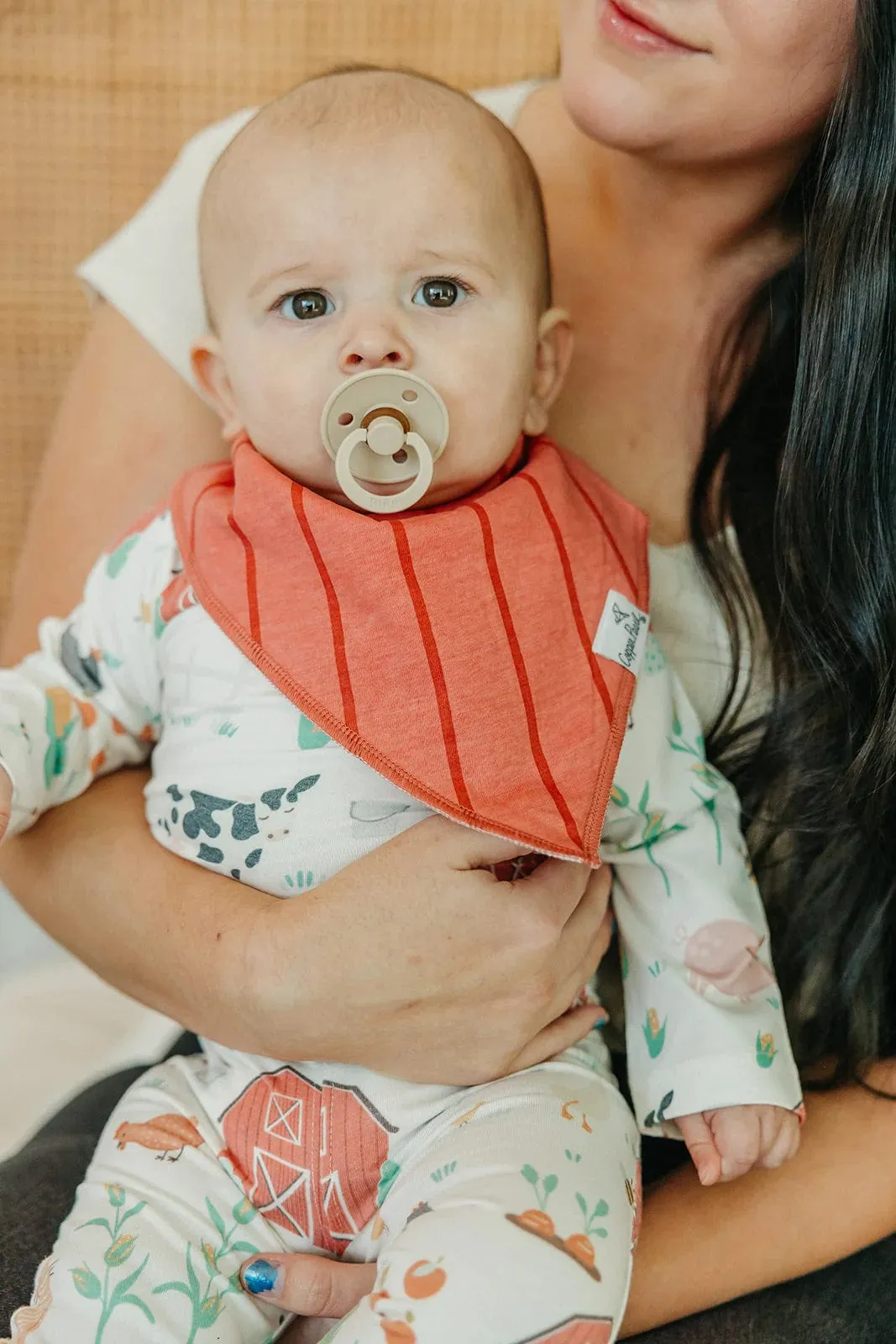 Farmstead Baby Bandana Bib Set