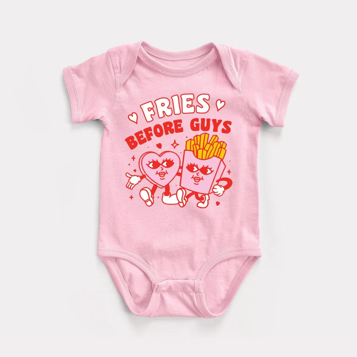 Fries Before Guys Baby Bodysuit