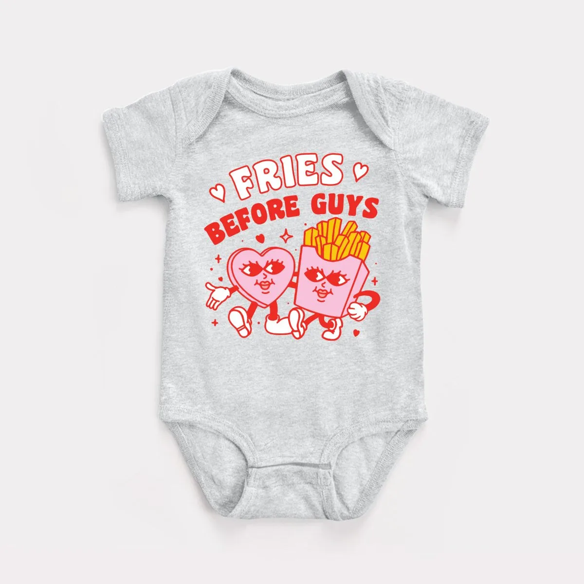 Fries Before Guys Baby Bodysuit