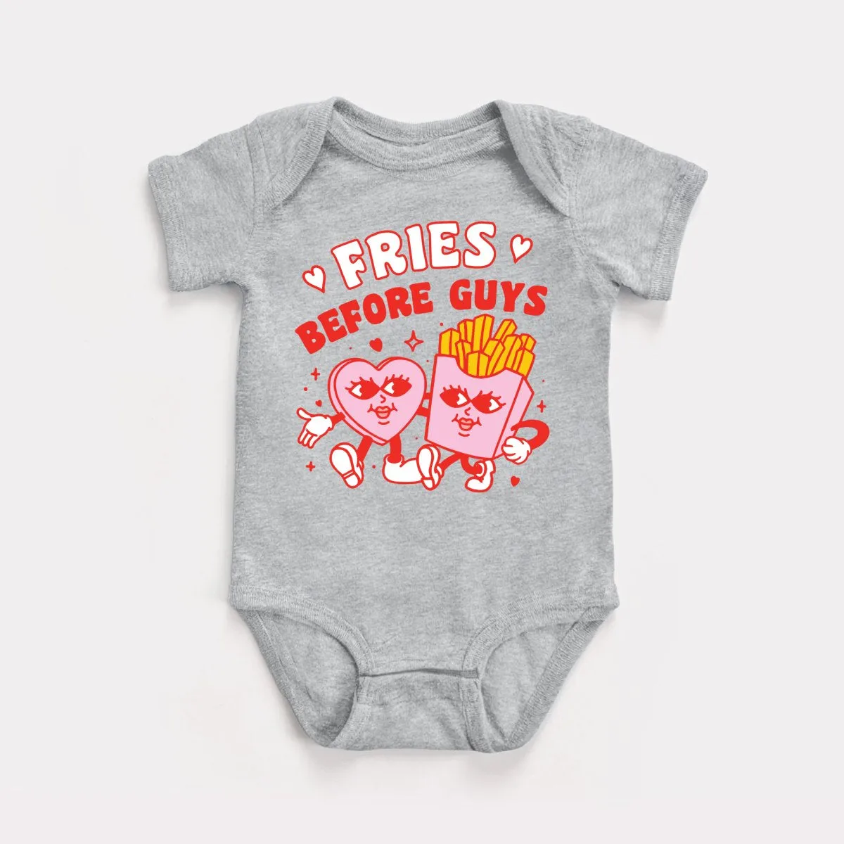 Fries Before Guys Baby Bodysuit