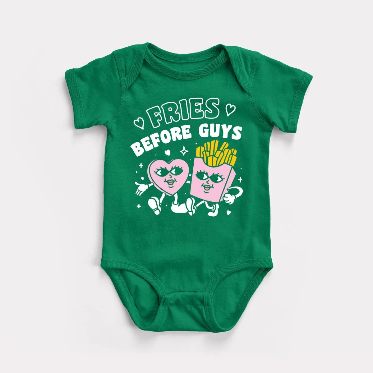 Fries Before Guys Baby Bodysuit