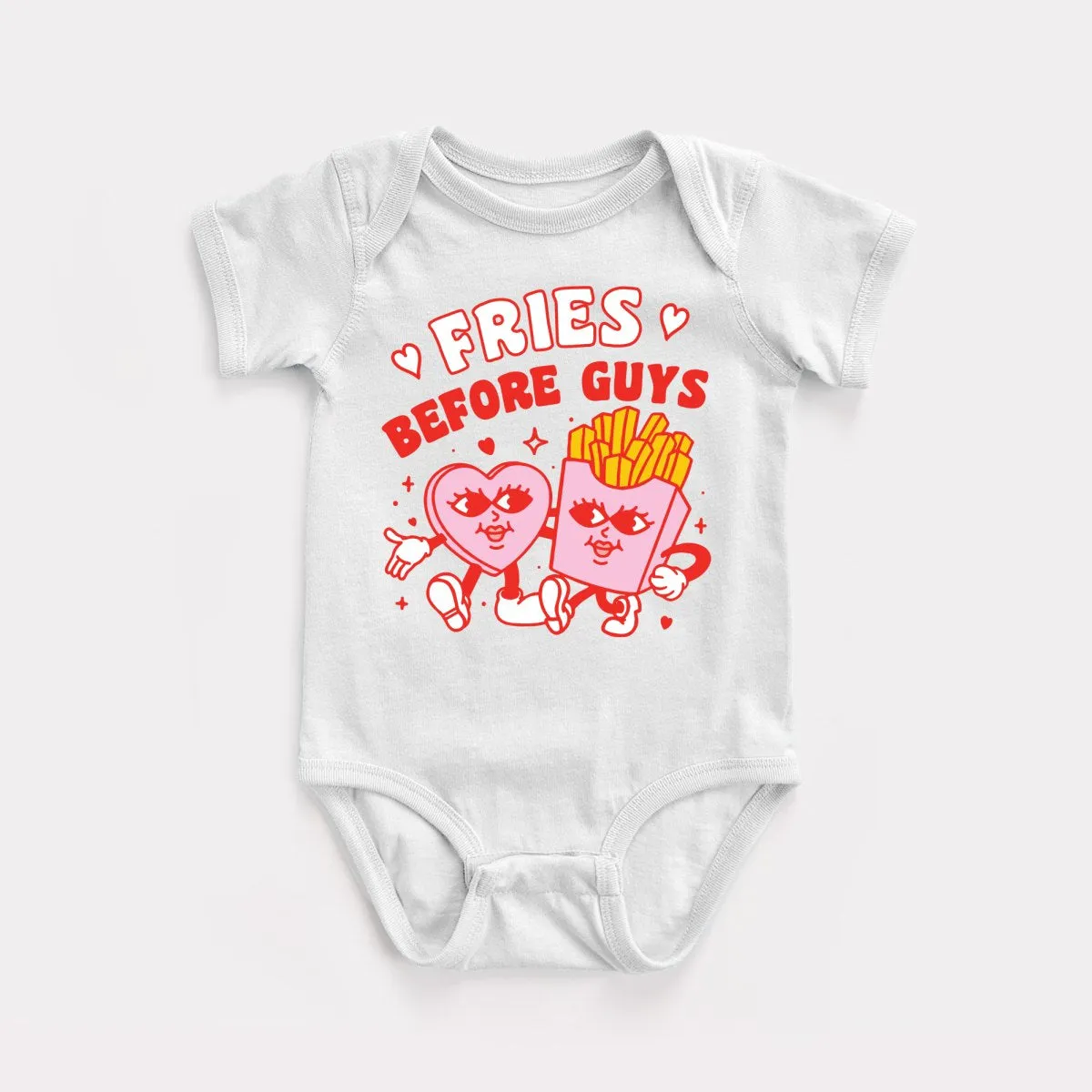 Fries Before Guys Baby Bodysuit