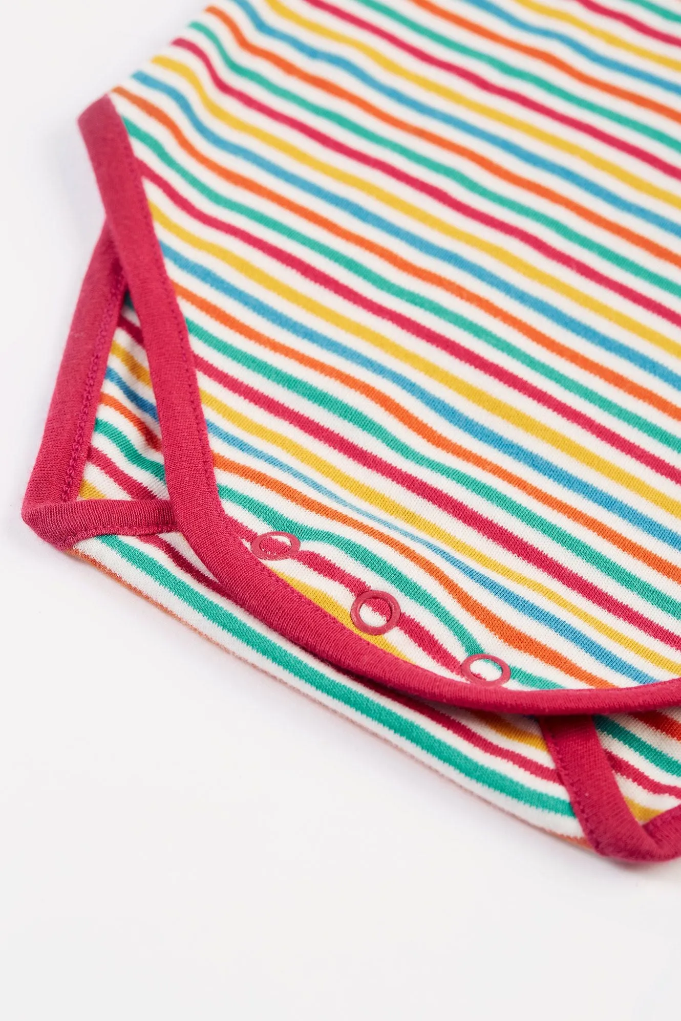 Frugi Betty Bodysuit 500166A4lbms Stripe