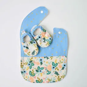 G I F T S E T S | Bib & Booties | Birch Blush