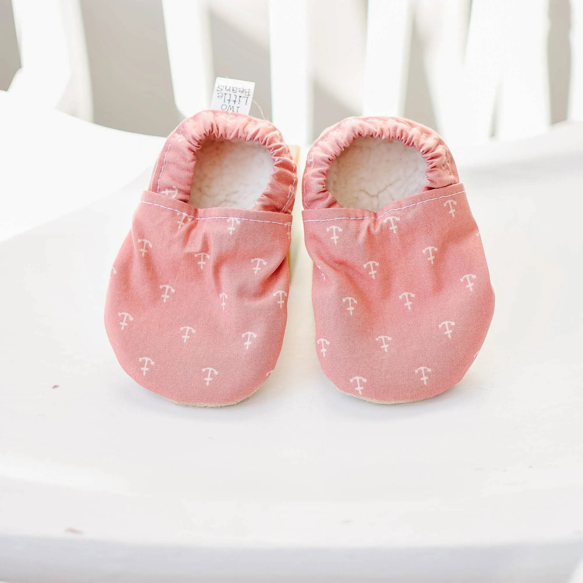 G I F T S E T S | Bib & Booties | Blush Anchor