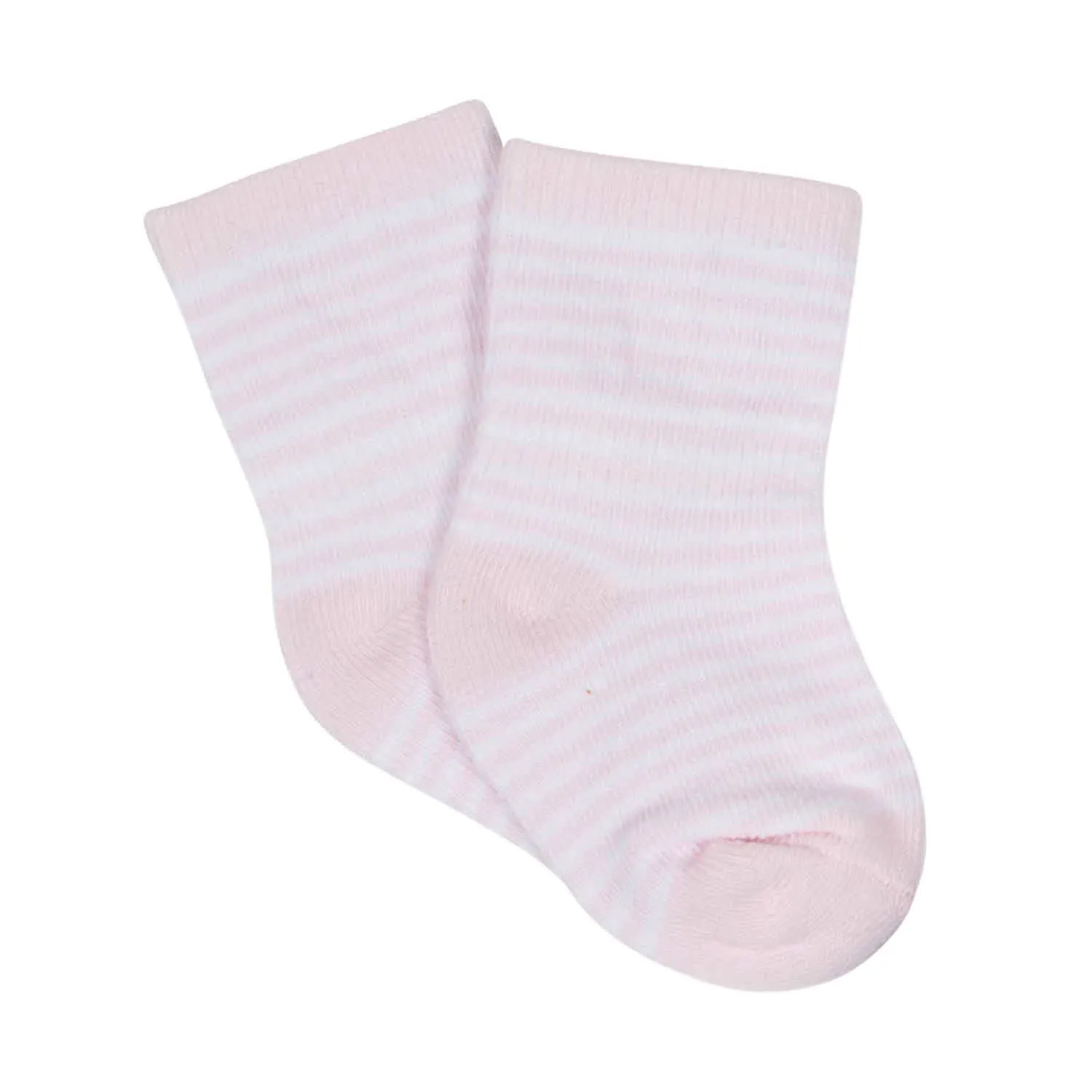 Gerber® Organic 4-Pack Baby Girls Princess Wiggle Proof Socks