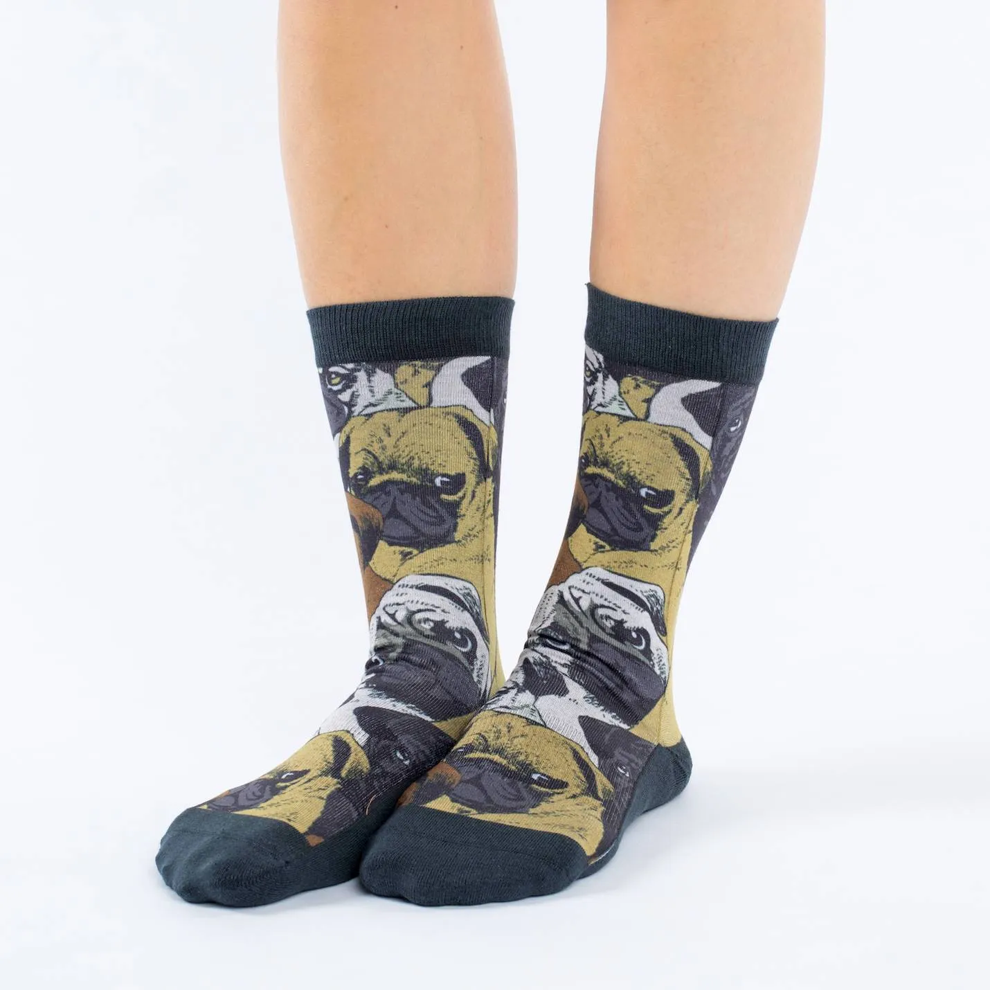Good Luck Social Pugs Socks