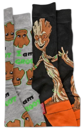 Groot 2-Pack Marvel Comics Socks