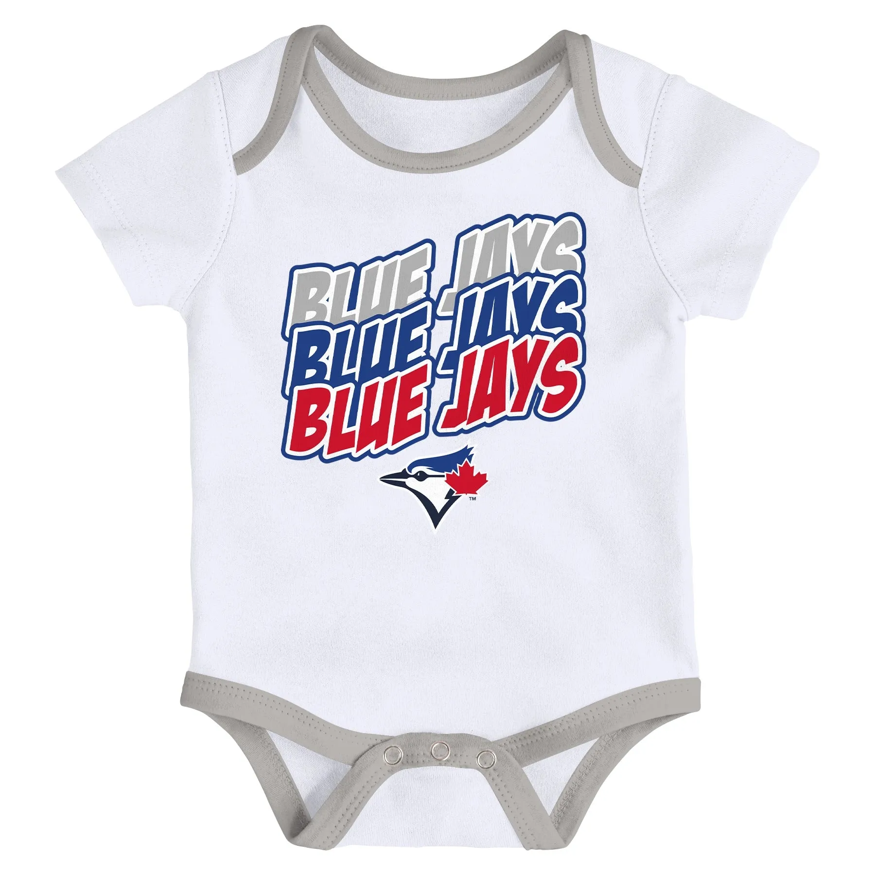 Infant Toronto Blue Jays Tie Dye/White Onesie 2-Pack Set