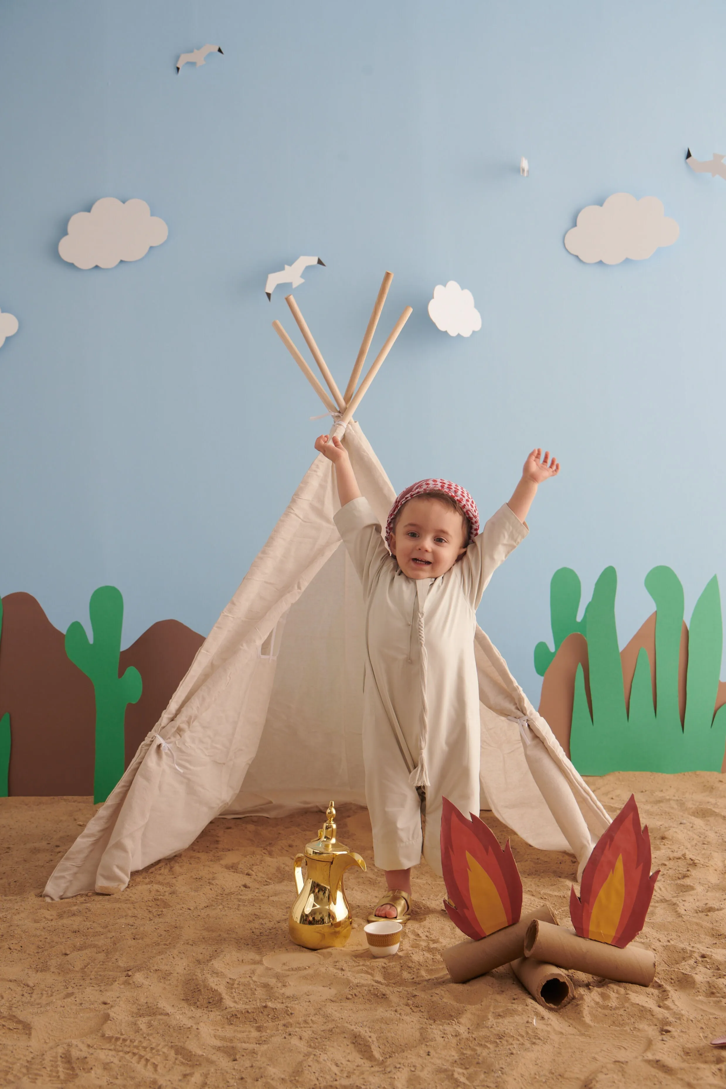 Kandora Onesie Classic Collection Light Beige