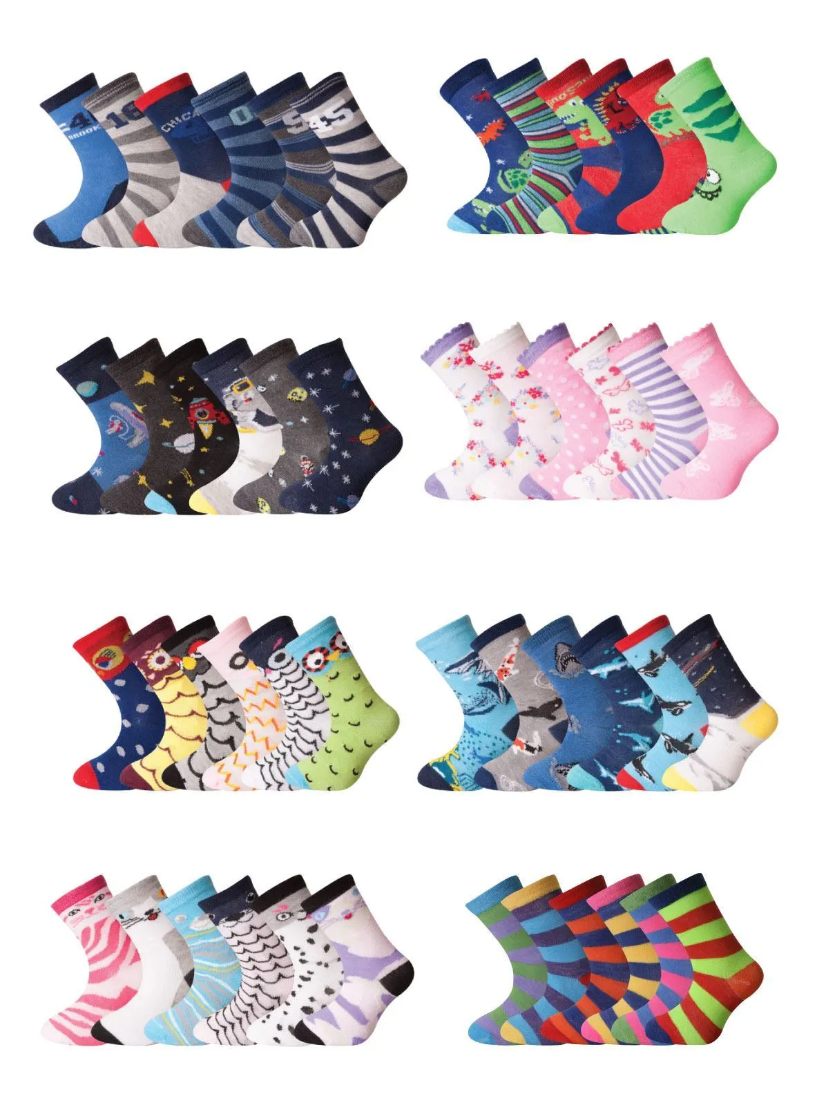 Kids Boys Girls Socks B10729 Children Baby Designer Fashion Socks