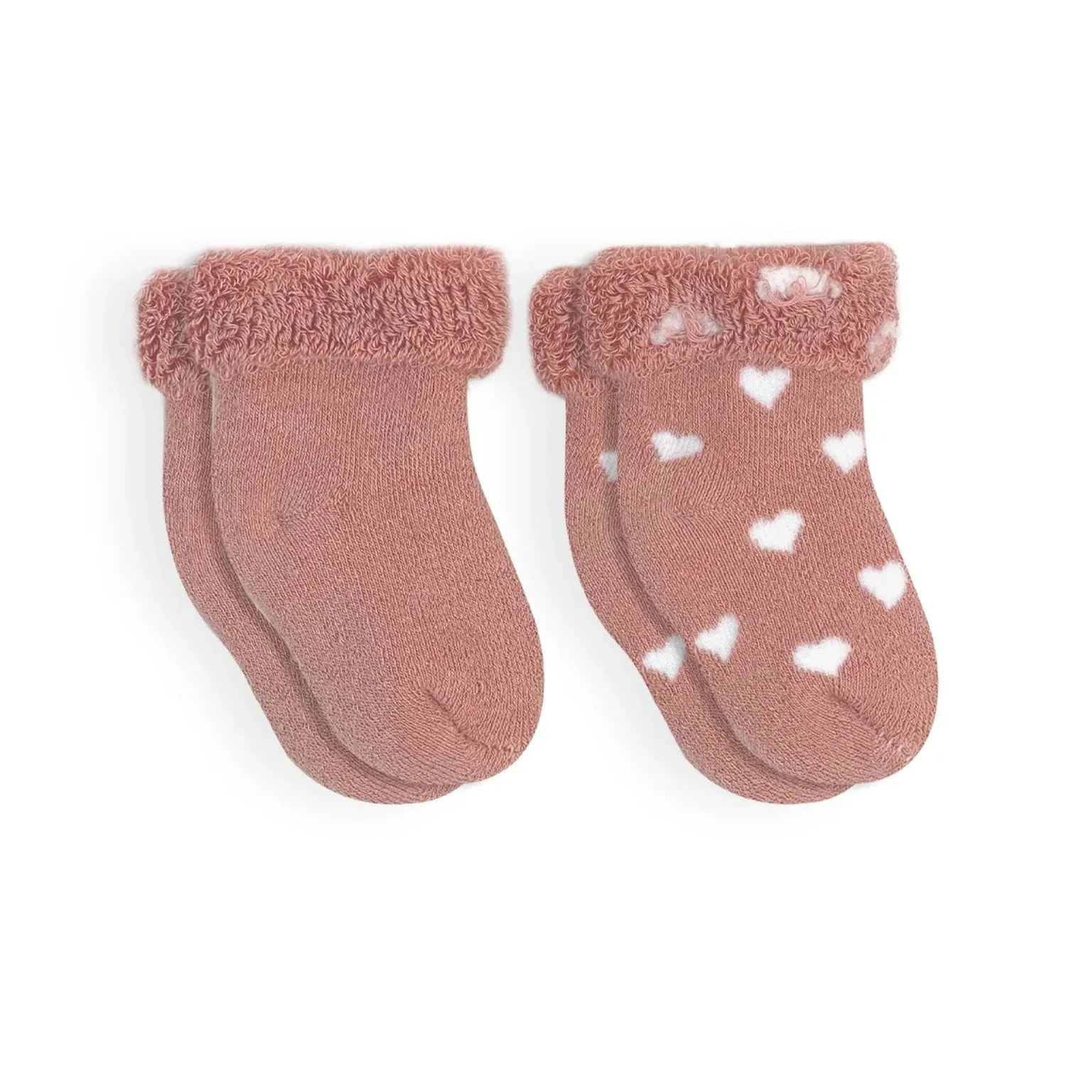 Kushies Baby Terry Newborn Socks Fashion