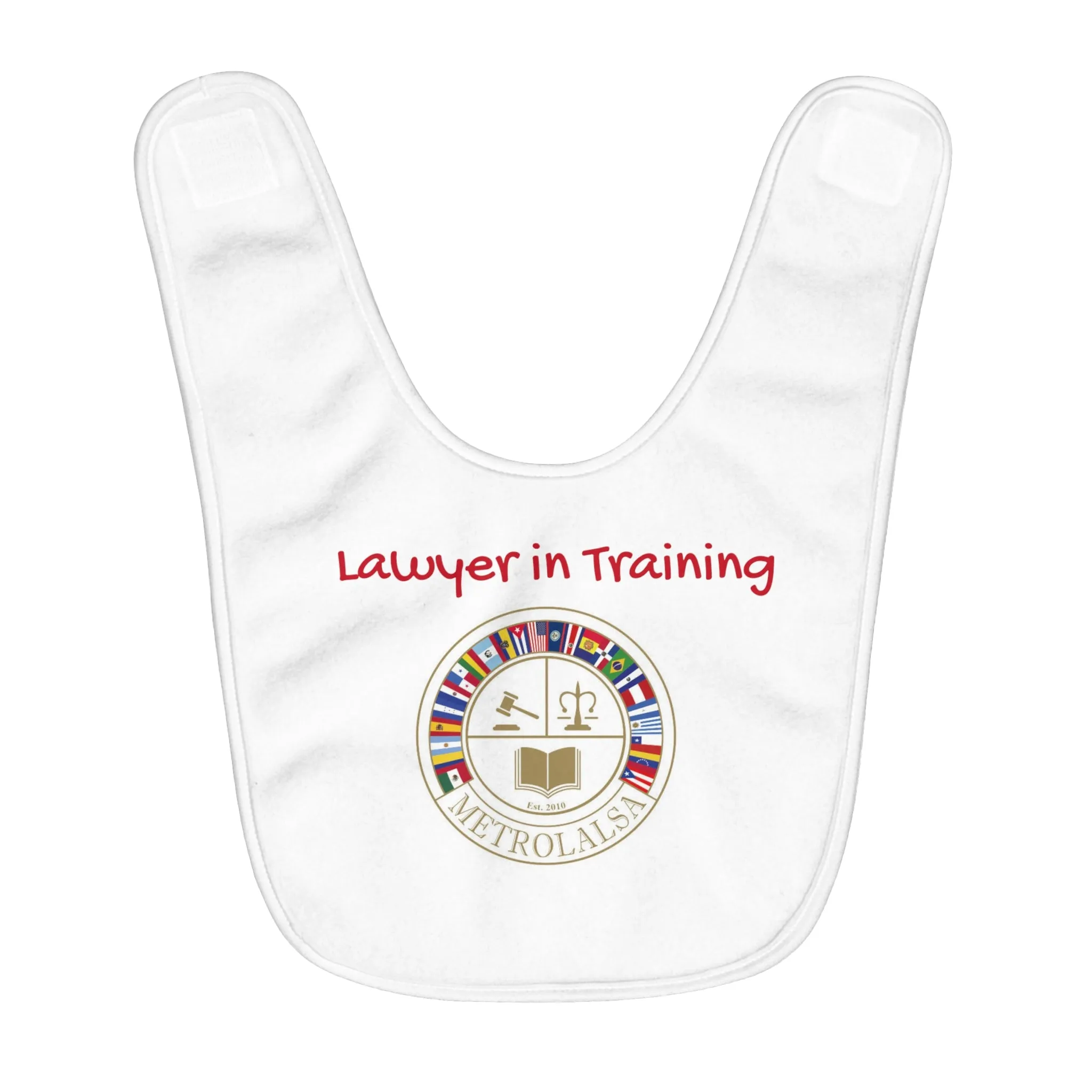 Lawyer in Training Baby Bib