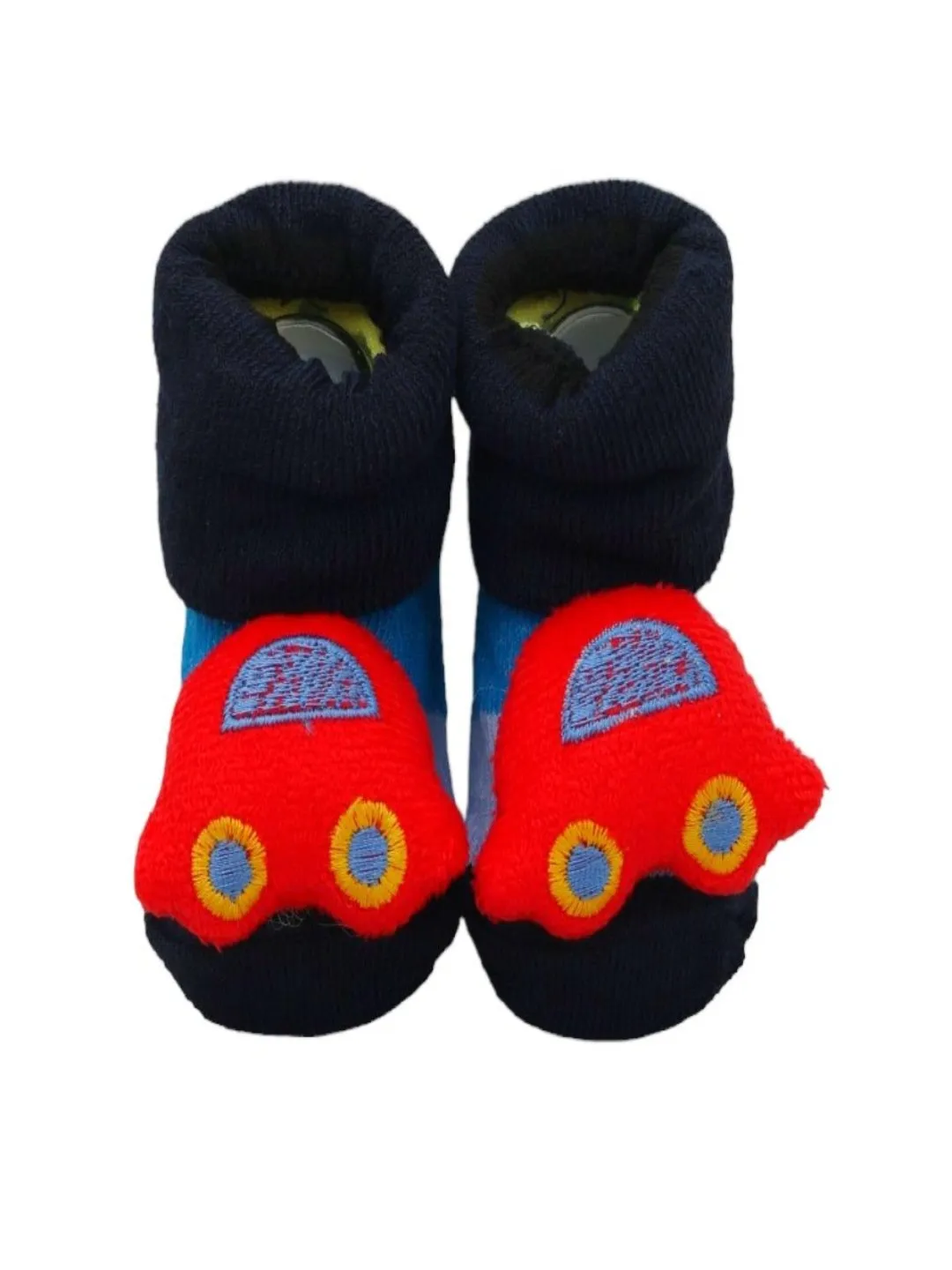Little Racer Car and Puppy Socks Set for Baby Boys