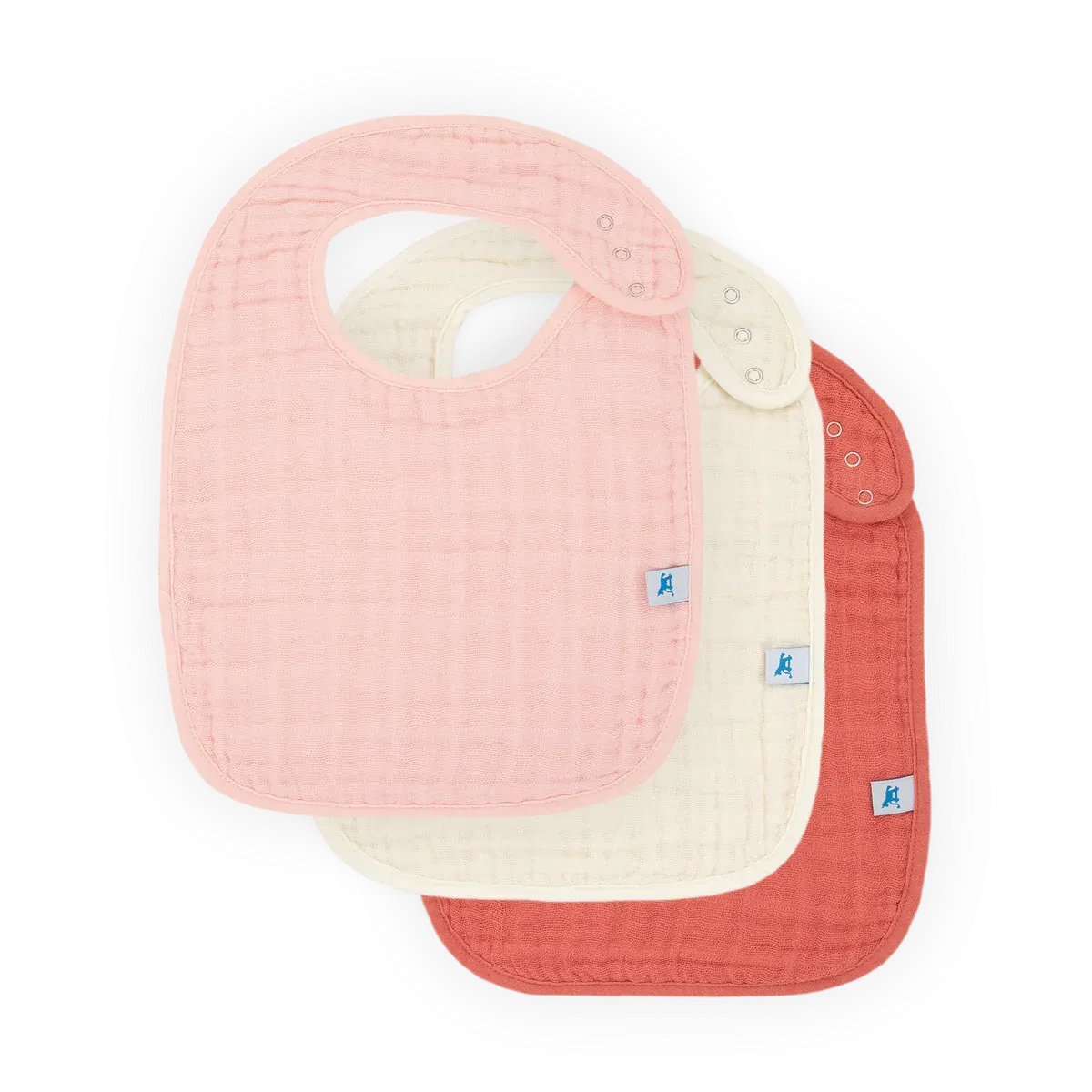 Little Unicorn Cotton Muslin Bibs 3-Pack