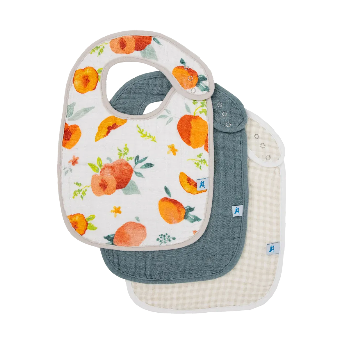 Little Unicorn Cotton Muslin Bibs 3-Pack