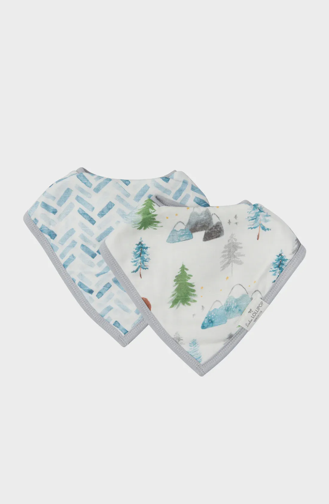 Loulou Lollipop Bandana Bib Set - Adventure Begins