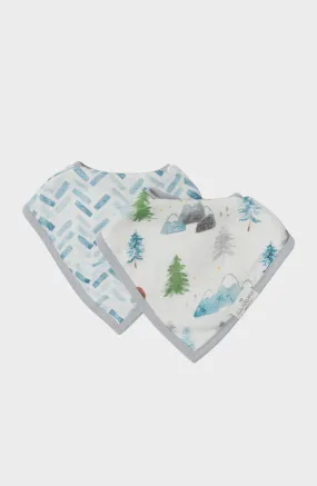 Loulou Lollipop Bandana Bib Set - Adventure Begins
