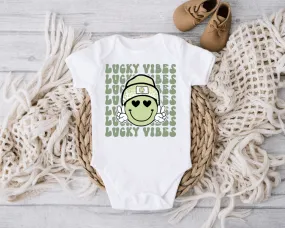 Lucky Vibes St Patrick's Day Bodysuit 18- -24 months