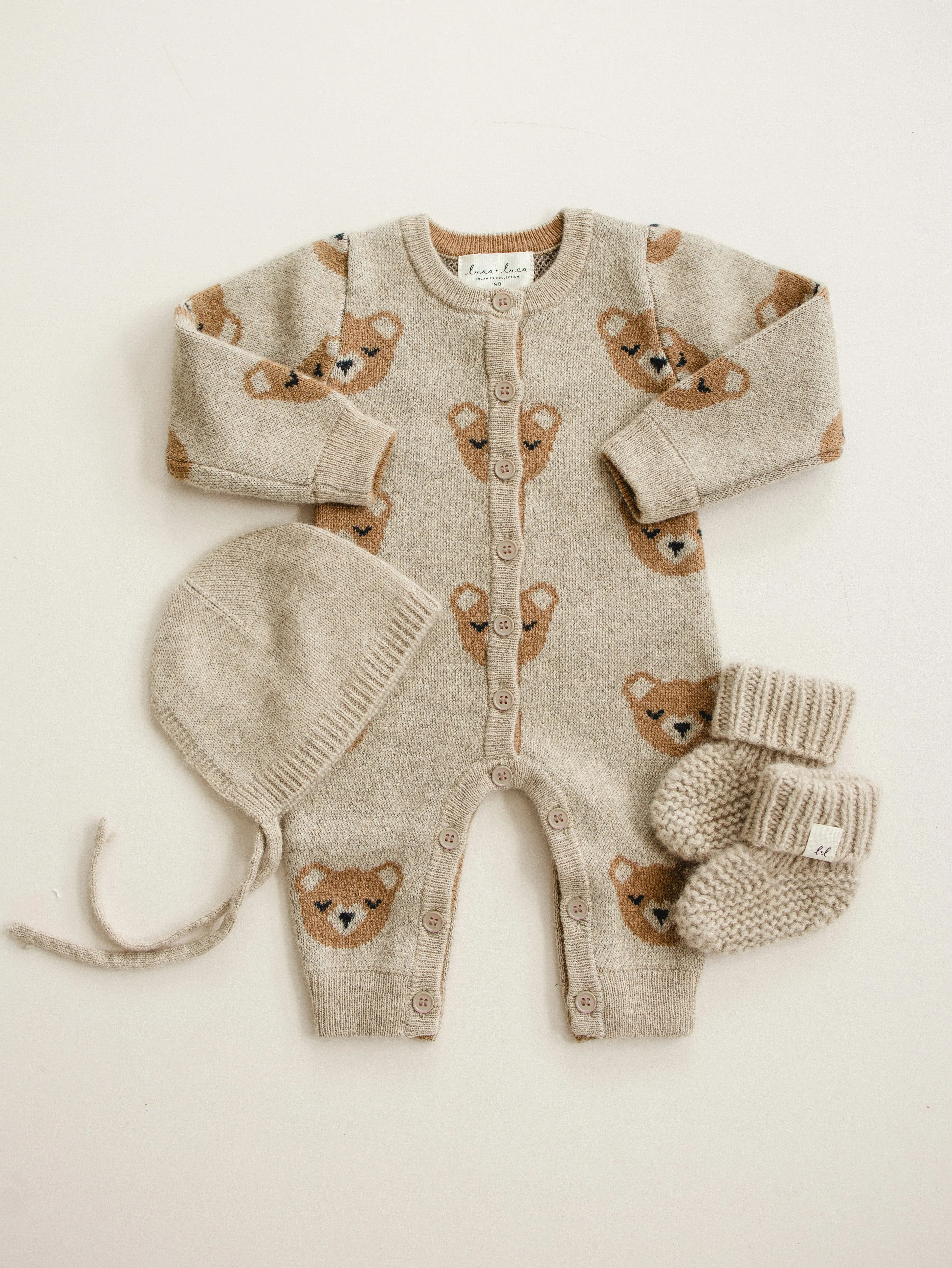 Luna   Luca Bear Cashmere Luxxe Set