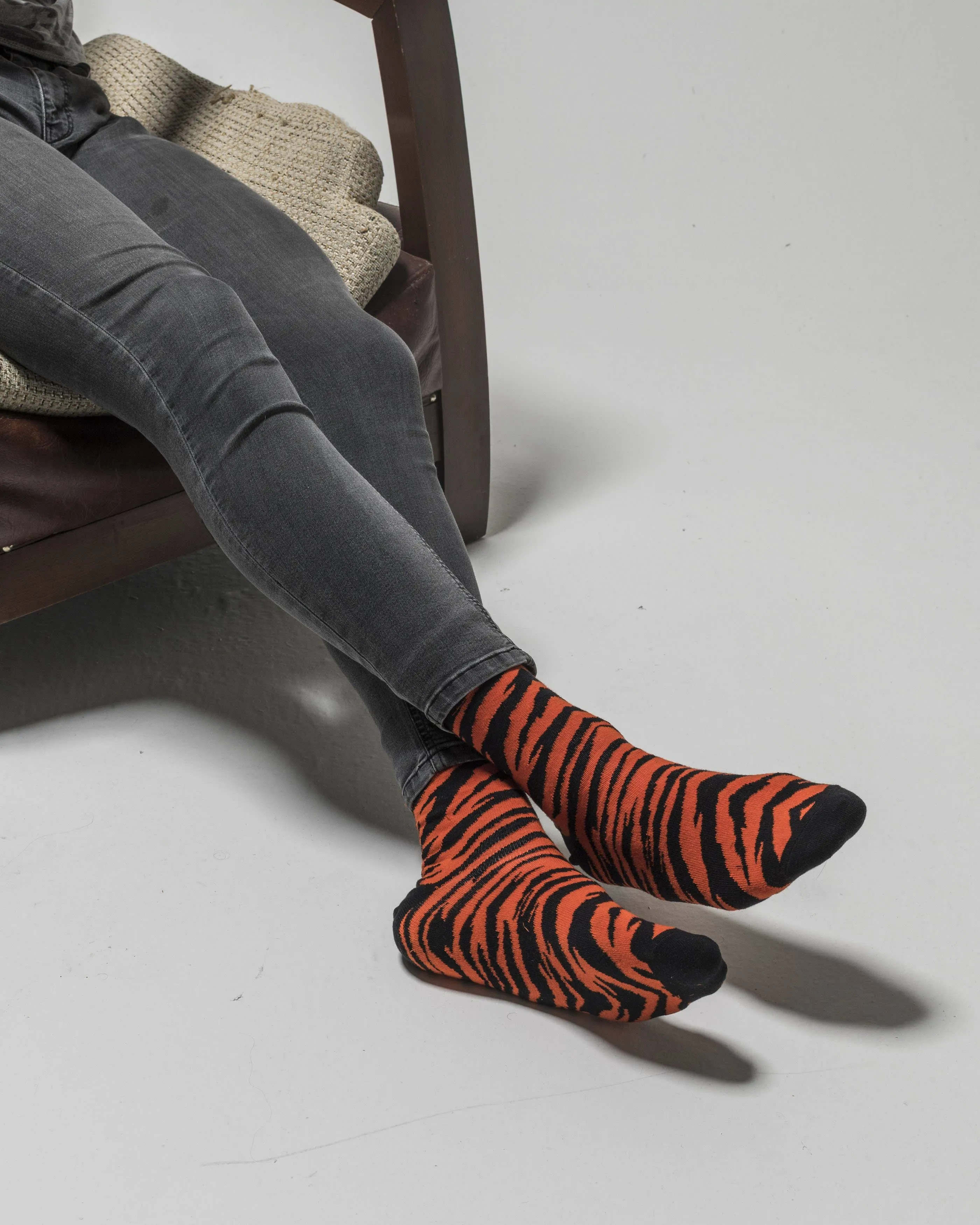 Men's Tiger Crew Socks