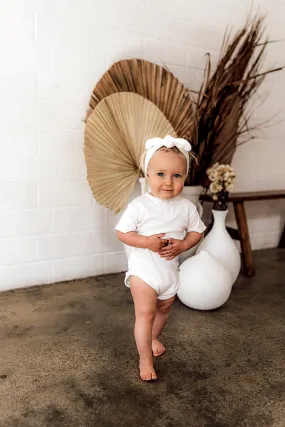 Milk Short Sleeve Bodysuit