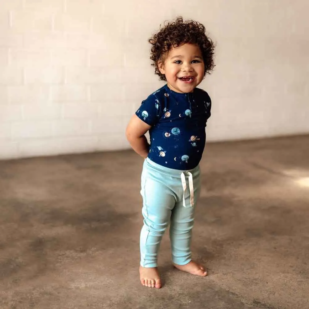 Milky Way Short Sleeve Organic Bodysuit