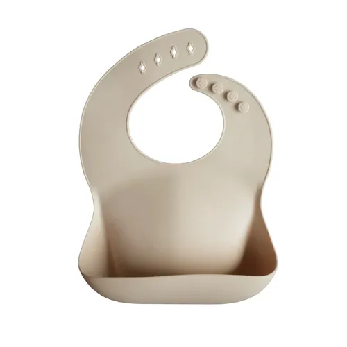 Mushie - Soft Silicone Bib