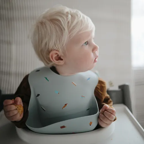 Mushie - Soft Silicone Bib