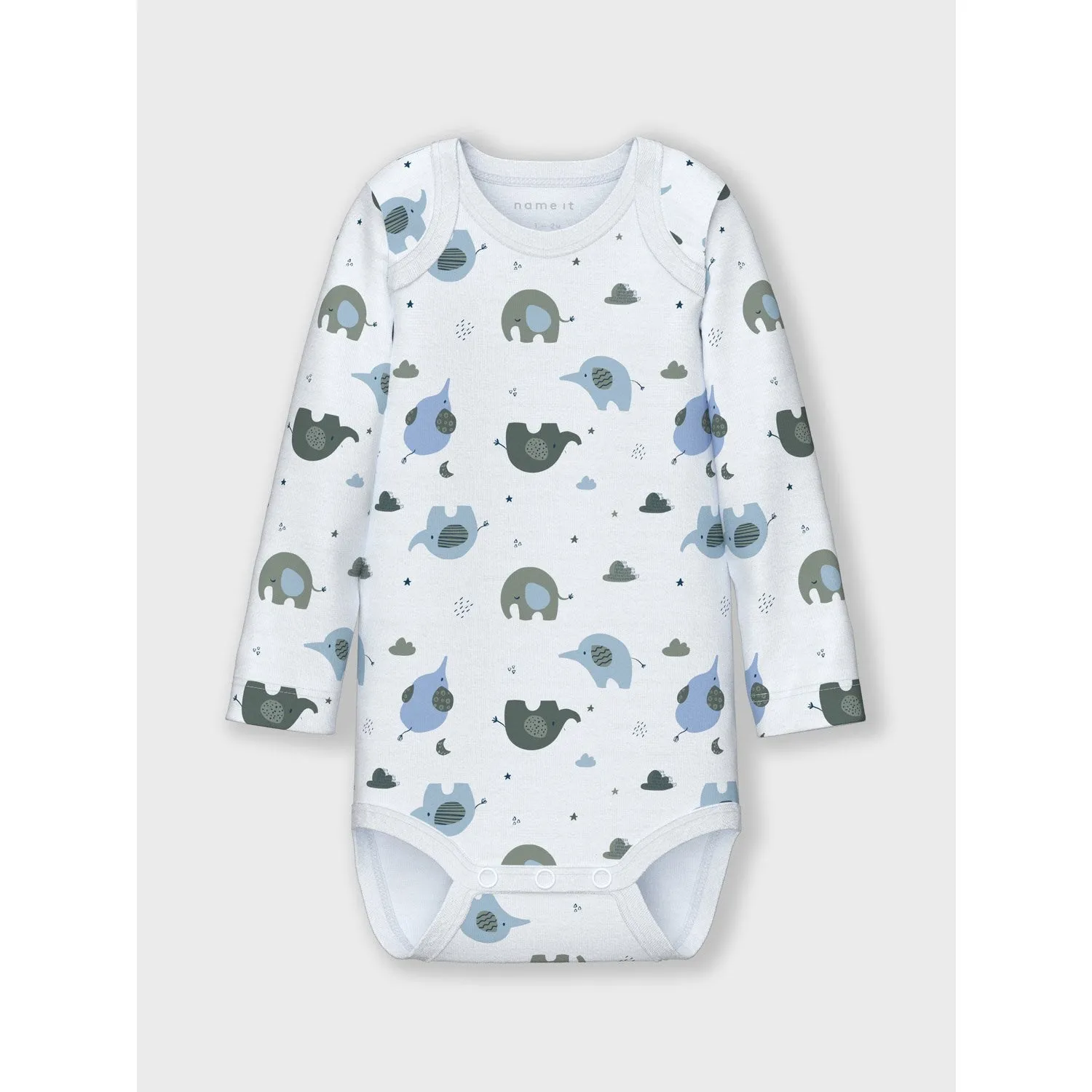 Name It Baby Blue Body 3-pack Baby Elephant Noos