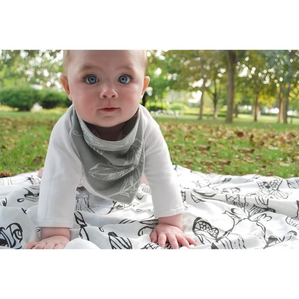Nest Designs Two Pack Banana Baby Bibs