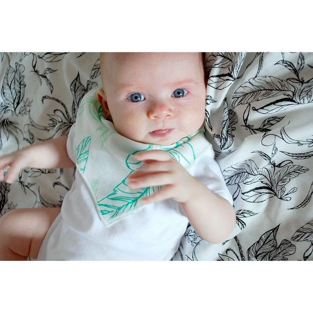 Nest Designs Two Pack Banana Baby Bibs