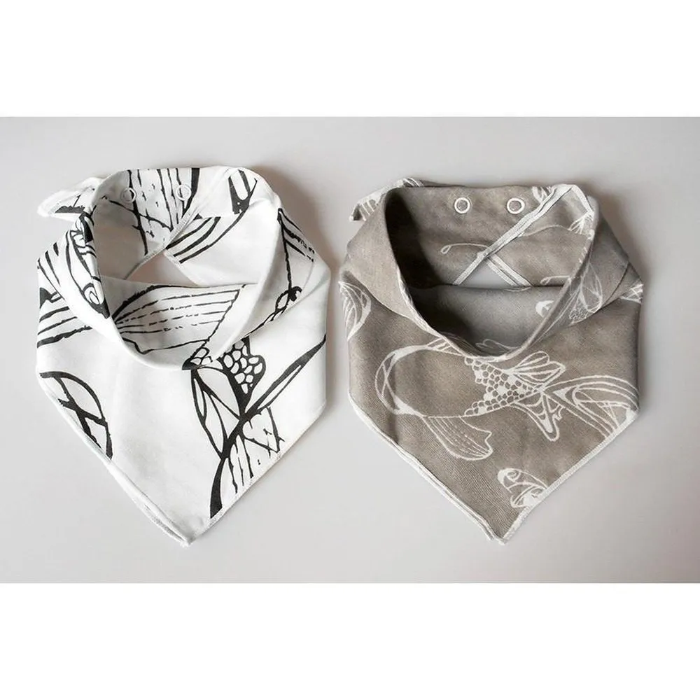 Nest Designs Two Pack Banana Baby Bibs