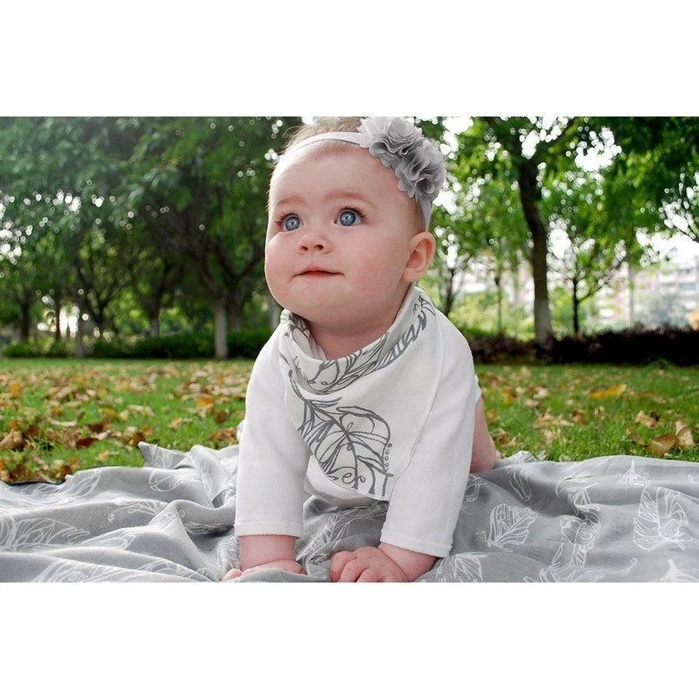 Nest Designs Two Pack Banana Baby Bibs
