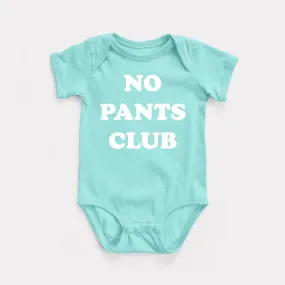 No Pants Club Baby Bodysuit