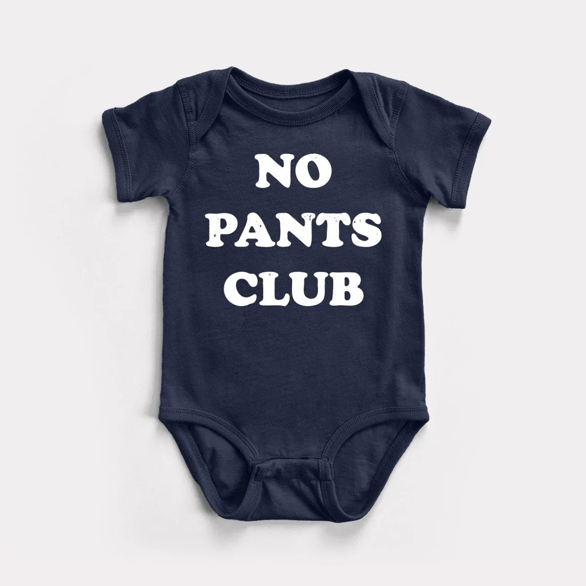 No Pants Club Baby Bodysuit