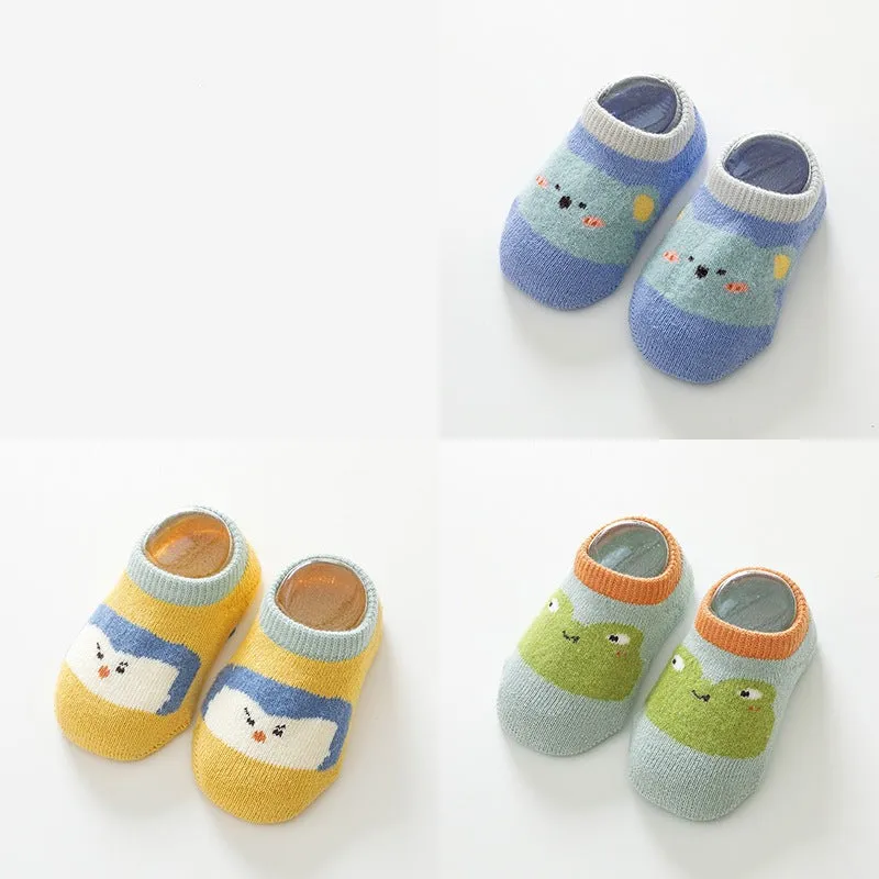 Non-Slip Baby Socks - 3 Packs