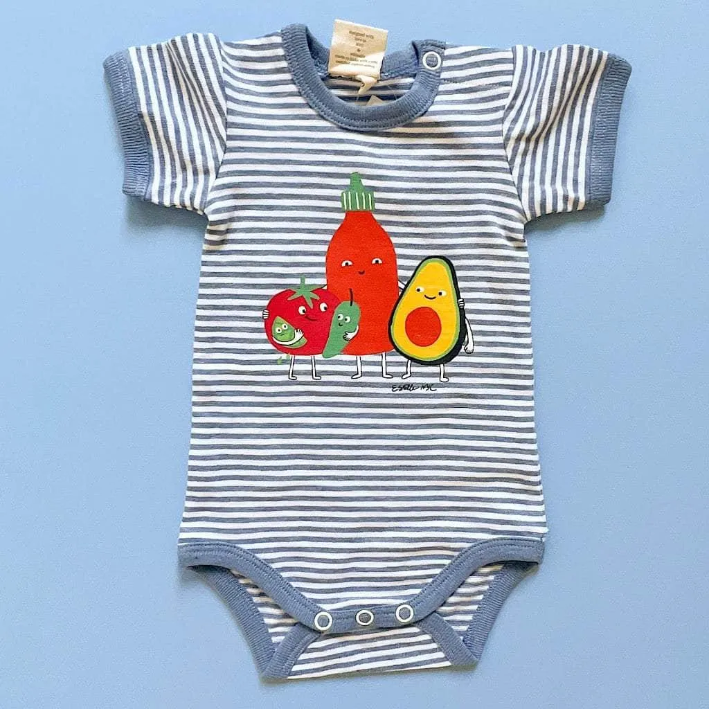 Organic Baby Gift Set, Avocado Bundle of 5