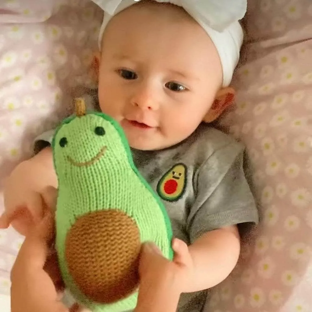 Organic Baby Gift Set, Avocado Bundle of 5