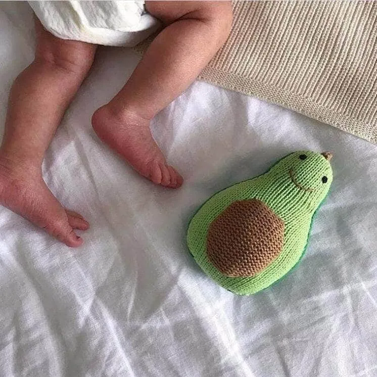 Organic Baby Gift Set, Avocado Bundle of 5