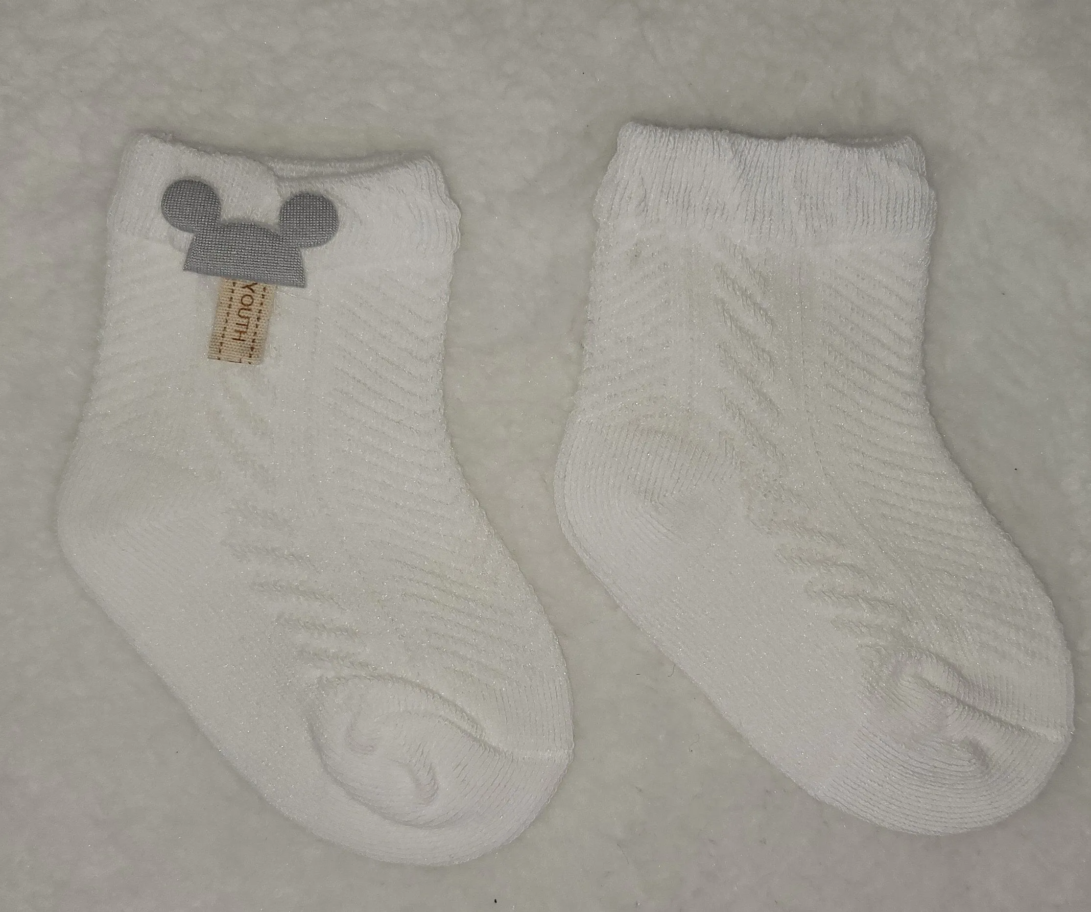 Organic Baby Mesh Breathable Children Socks, White/Pink/LightGreen/LightBlue/LightBrown, Newborn Socks, Baby Shower Gifts, Newborn Gifts