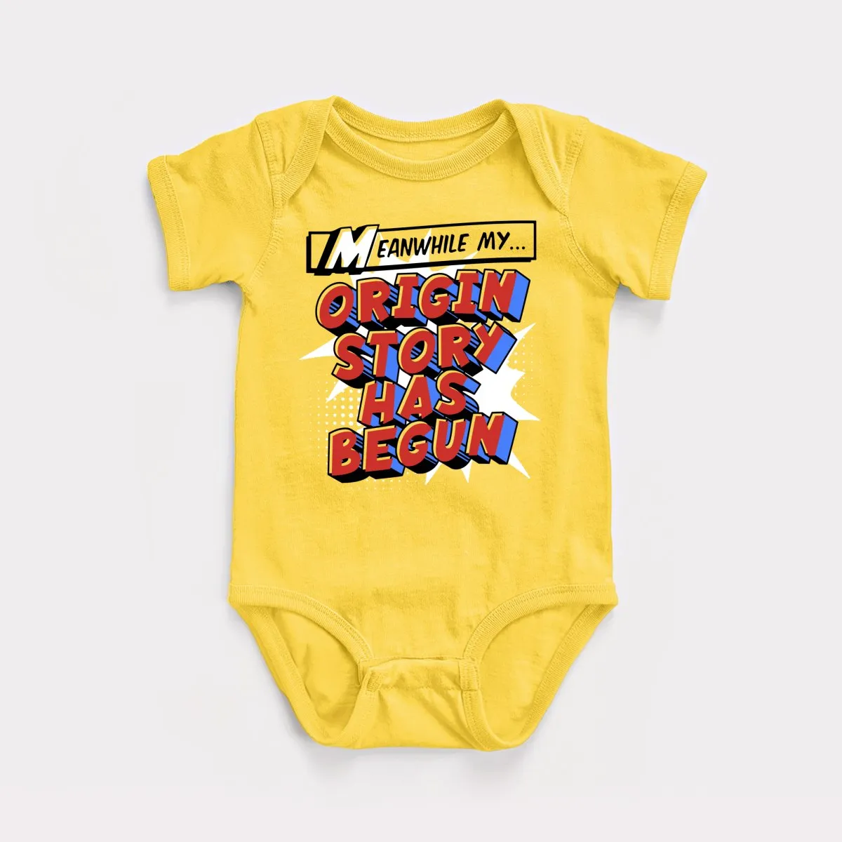 Origin Story Baby Bodysuit