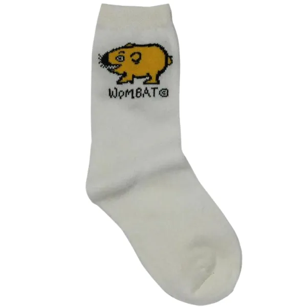 Ozi Varmints White Socks - Wombat