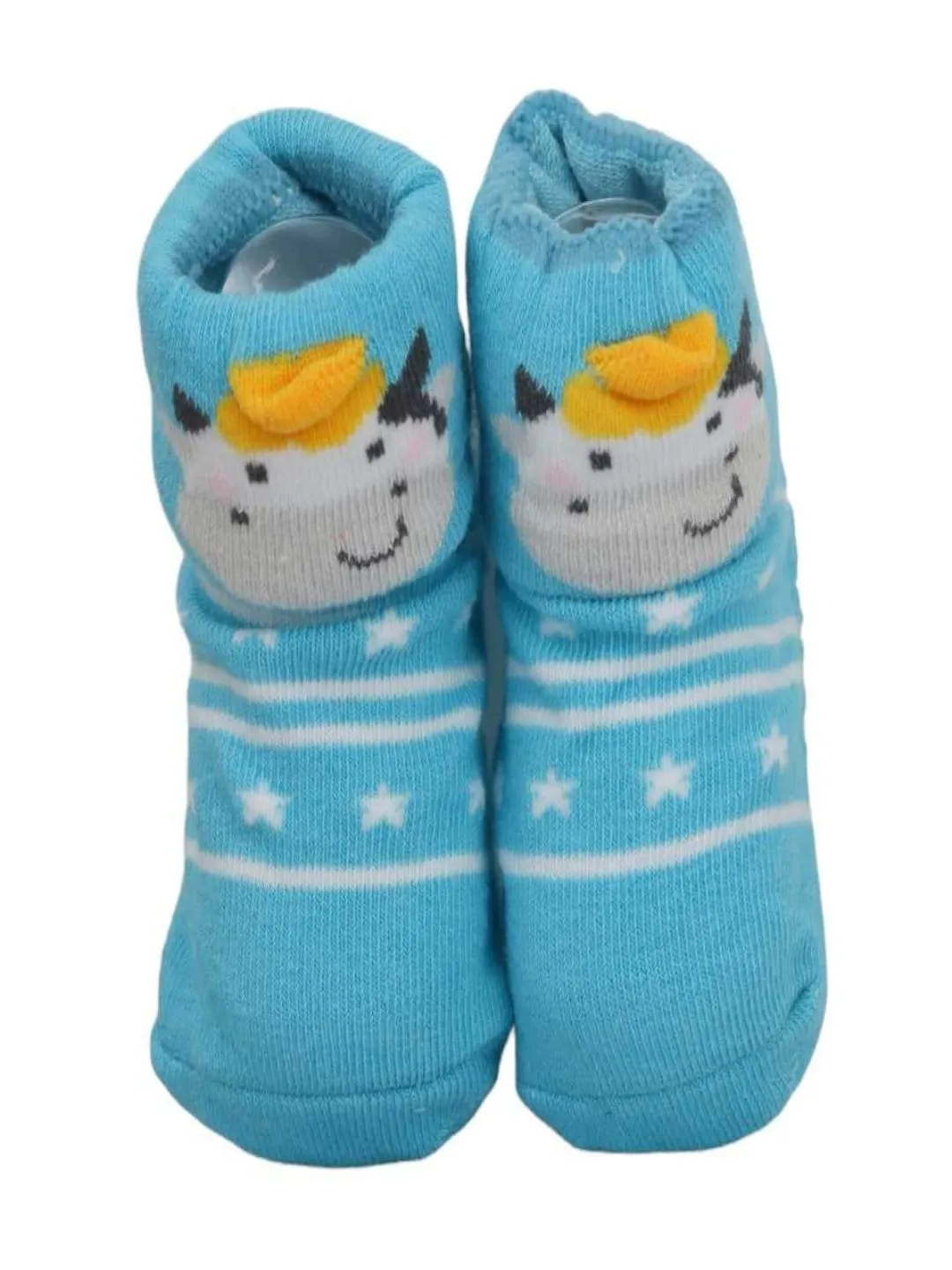 Paws & Play- Animal Theme, Anti-Skid Socks Set for Baby Boys