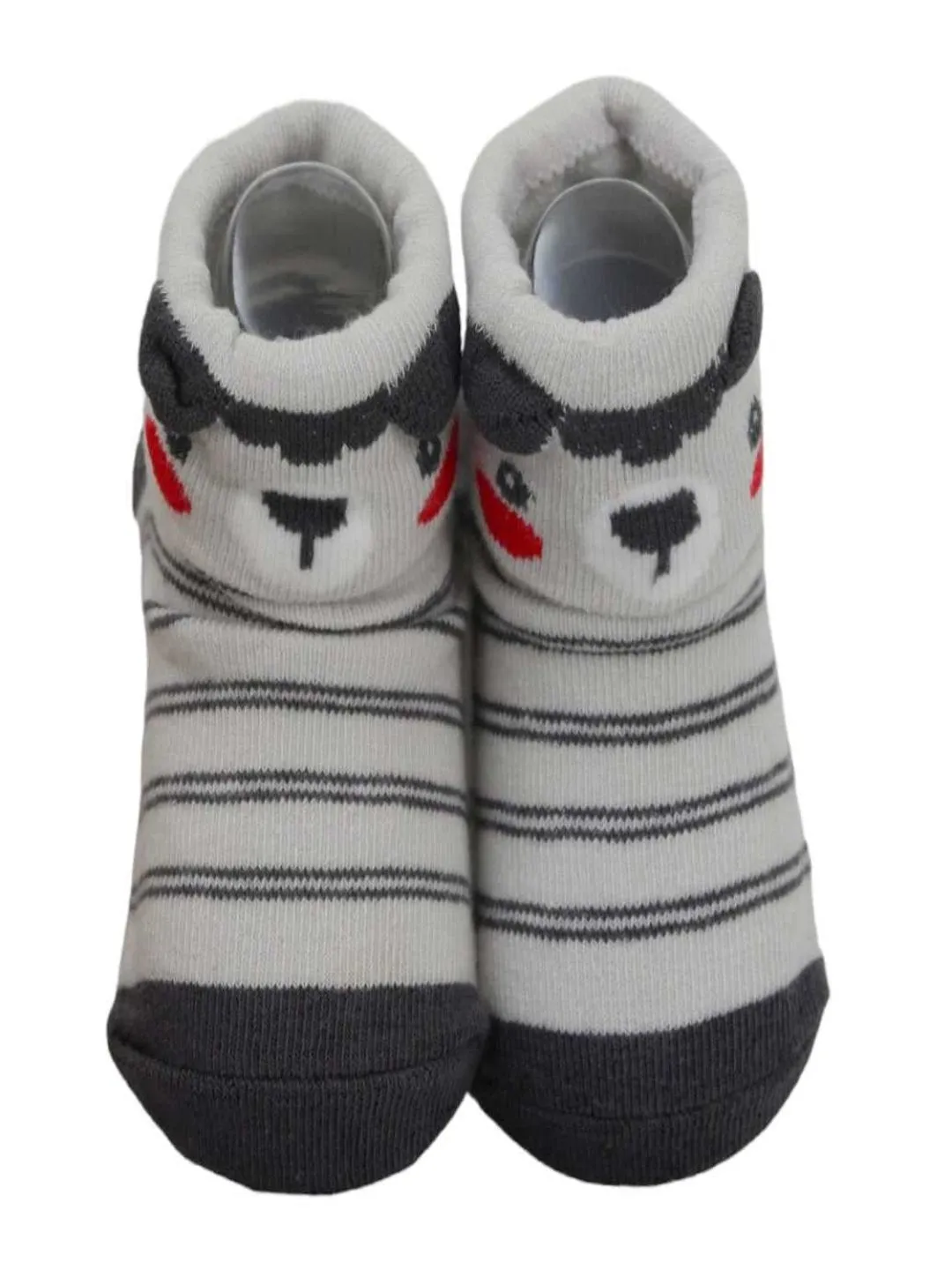 Paws & Play- Animal Theme, Anti-Skid Socks Set for Baby Boys