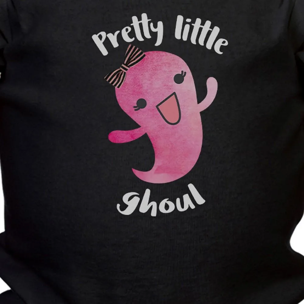 Pretty Little Ghoul Baby Black Bodysuit